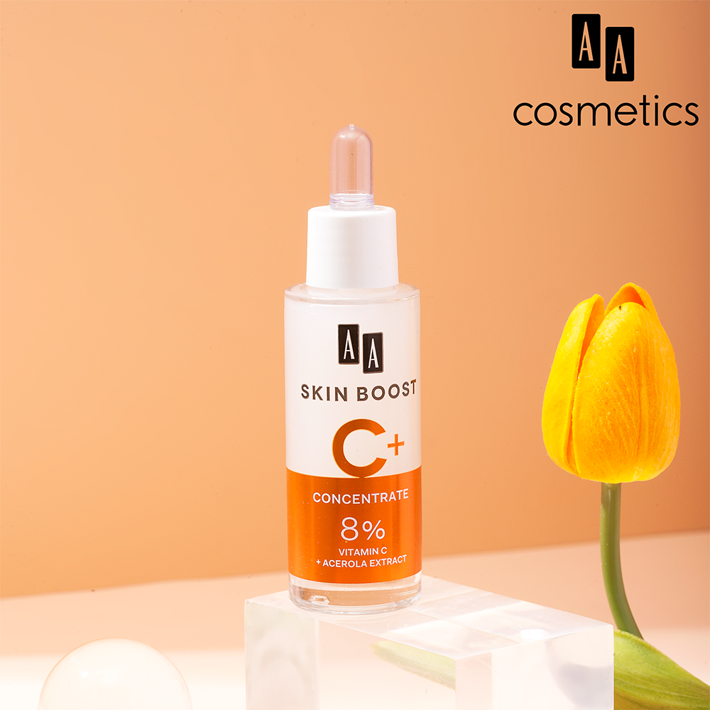 Serum Dưỡng Trắng Skin Boost C+ Của AA Cosmetics Châu Âu