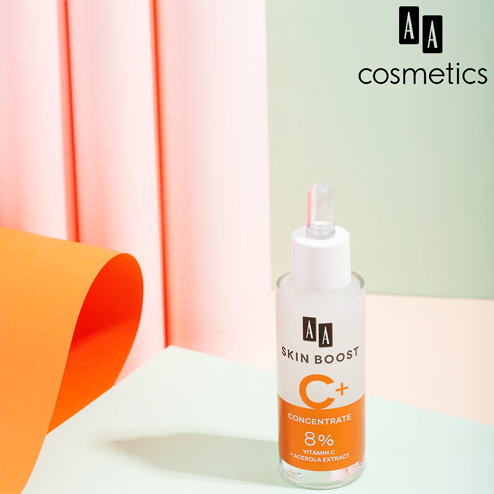 Serum Dưỡng Trắng Skin Boost C+ Của AA Cosmetics Châu Âu