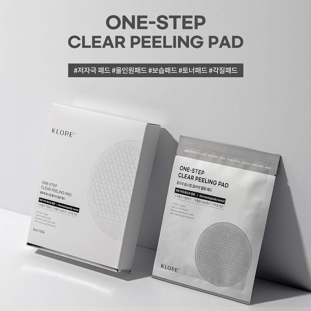 One Step Clear Peeling Pad Klore