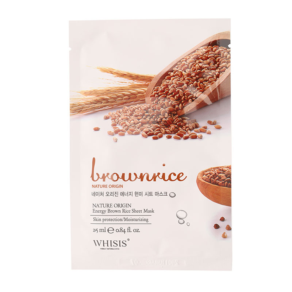 Mặt Nạ Gạo Lứt Whisis Nature Origin Energy 25ml