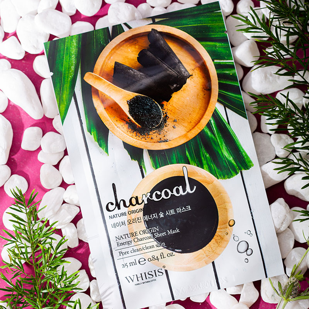 Mặt Nạ Than Hoạt Tính Hàn Quốc Whisis 25ml