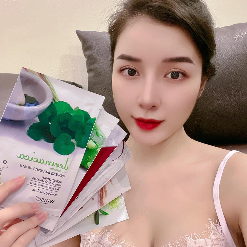 Mặt Nạ Rau Má Whisis Hàn Quốc 25ml