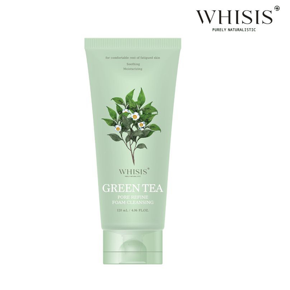 Sữa Rửa Mặt Trà Xanh Whisis Hàn Quốc 120ml