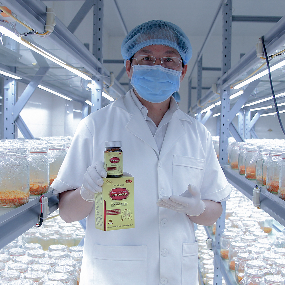 Viên Uống Bổ Phổi Đông Trùng Hạ Thảo Bofomax TraphacoSapa