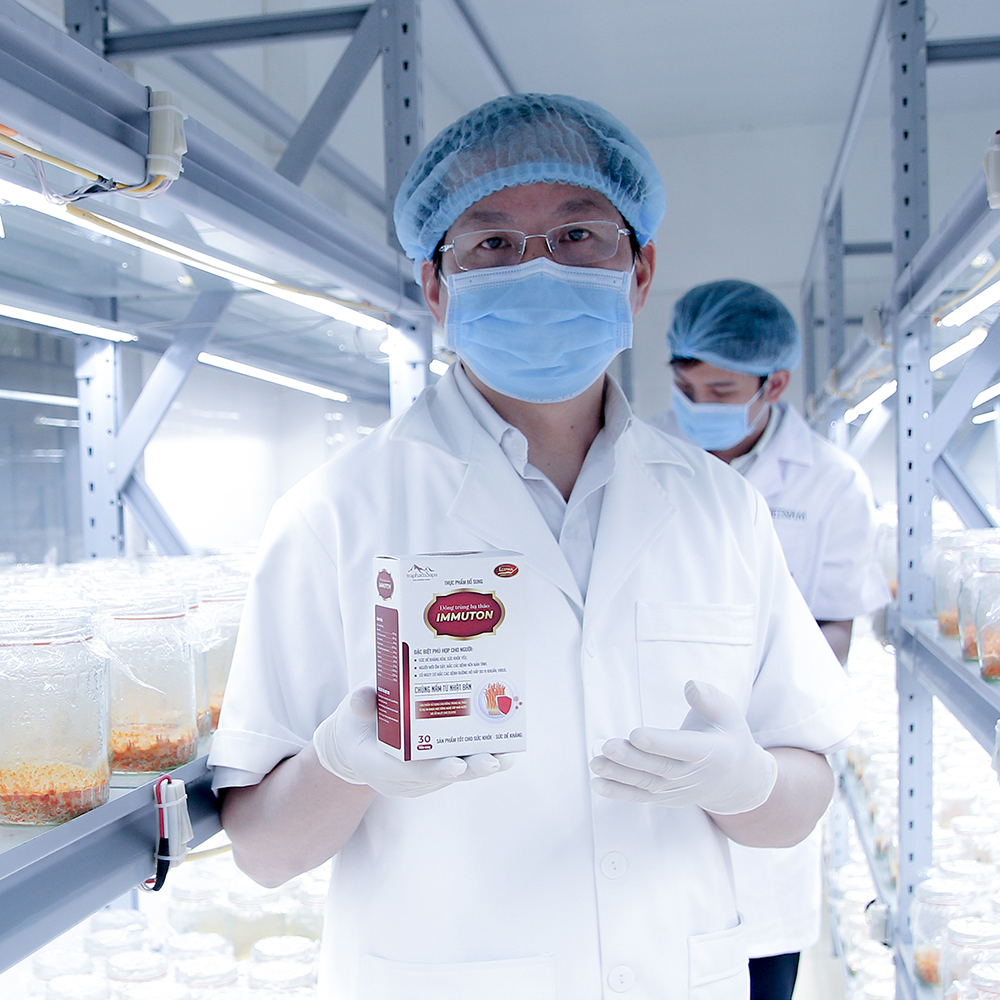 Viên Uống Tăng Đề Kháng Chống Virus Đông Trùng Hạ Thảo Immuton TraphacoSapa