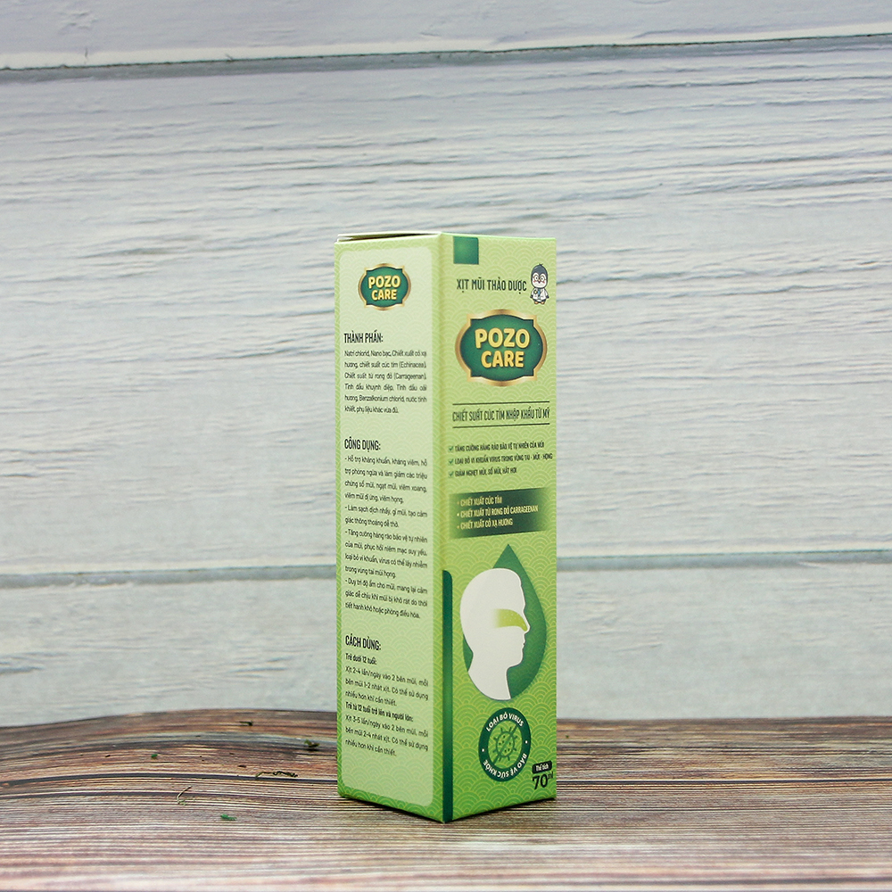 Dung Dịch Xịt Mũi Thảo Dược PozoCare