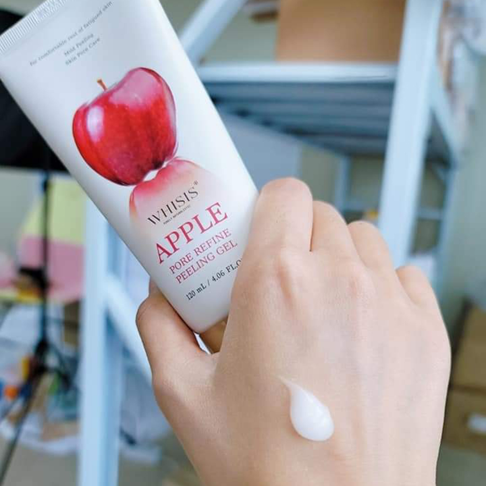 Gel Tẩy Tế Bào Chết Táo Đỏ Lên Men Thu Nhỏ Lỗ Chân Lông Whisis