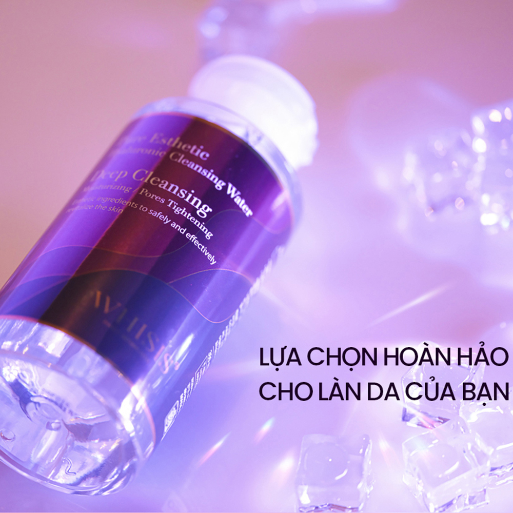 Nước Tẩy Trang Tinh Khiết Hyaluronic Whisis