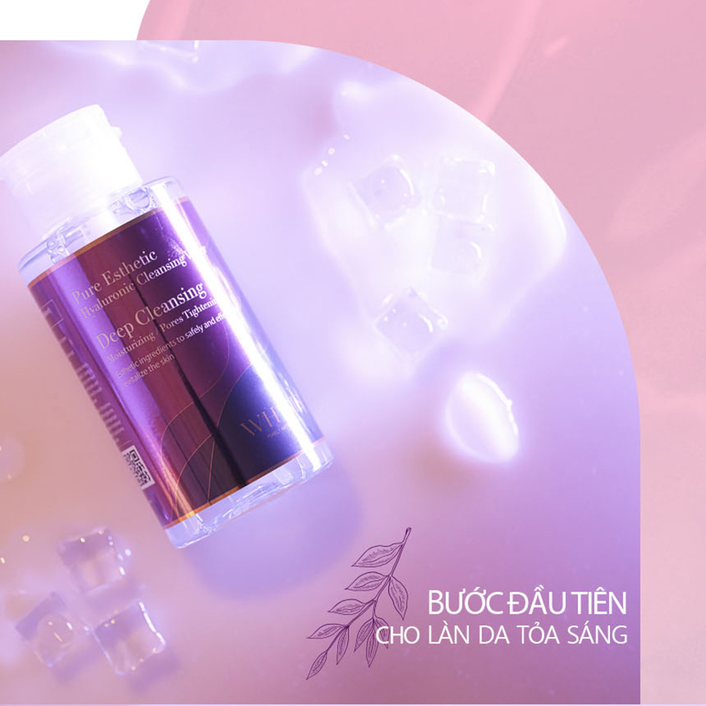 Nước Tẩy Trang Tinh Khiết Hyaluronic Whisis