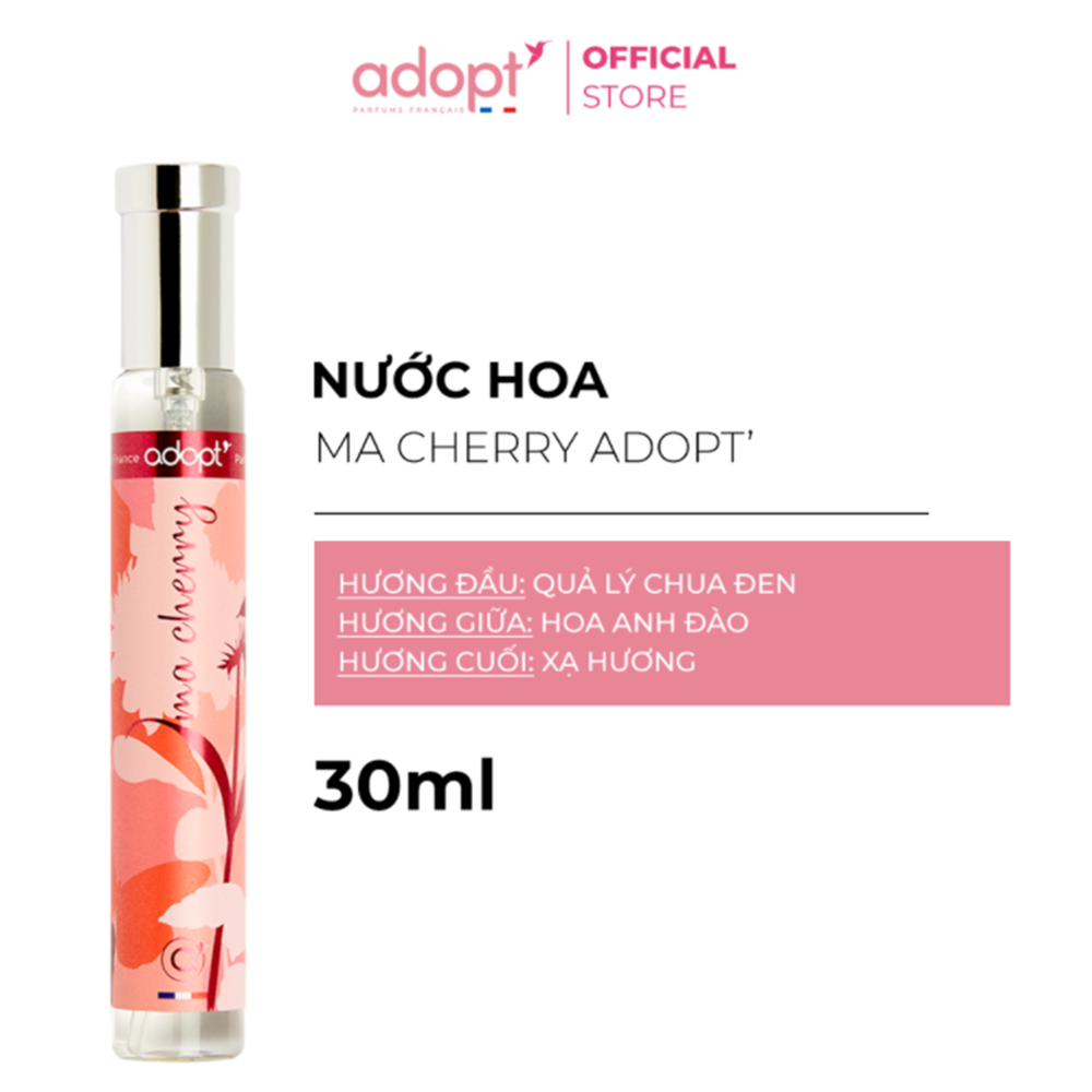 Nước Hoa Nữ Ma Cherry Adopt Hương Hoa Anh Đào