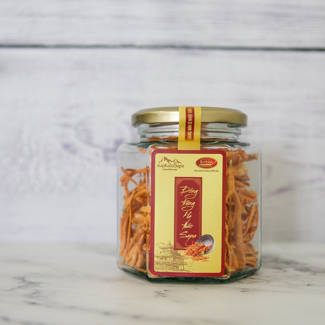 Đông Trùng Hạ Thảo Sapa Khô Sấy Thăng Hoa 12,5Gr