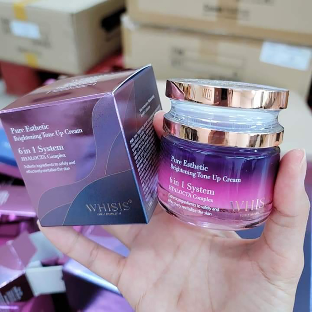 Kem Dưỡng Ẩm Trắng Da Nâng Tone Whisis