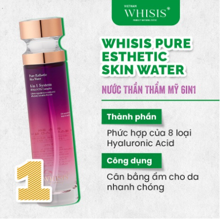 Nước Thần Thẩm Mỹ Phục Hồi Da Whisis