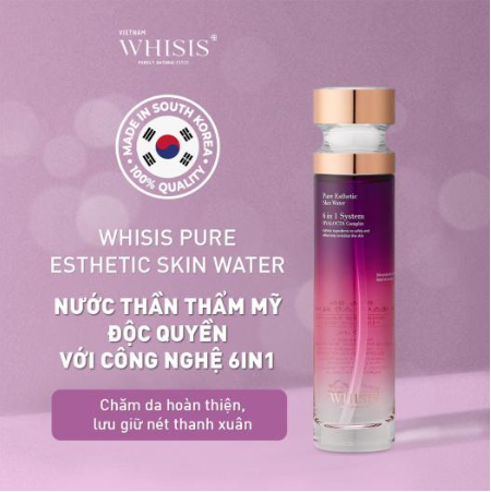 Nước Thần Thẩm Mỹ Phục Hồi Da Whisis