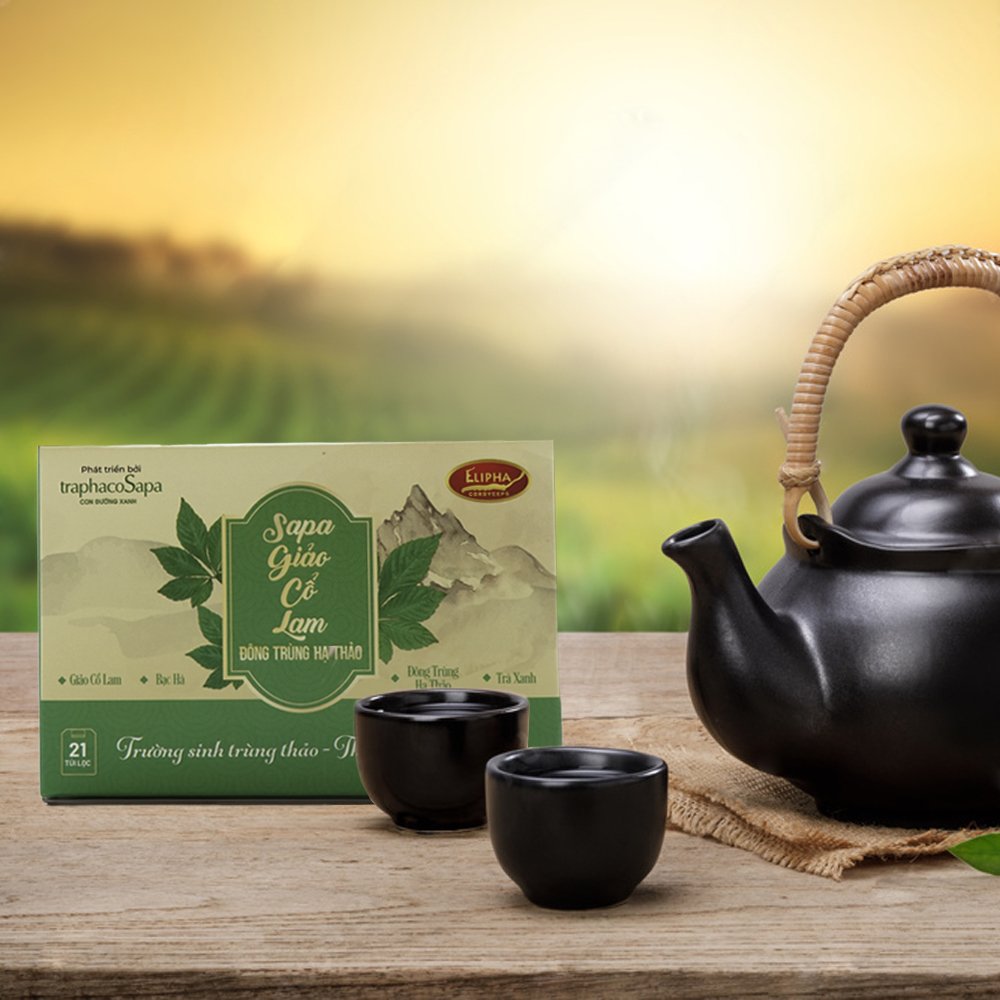 Trà Giảo Cổ Lam Đông Trùng Hạ Thảo Sapa