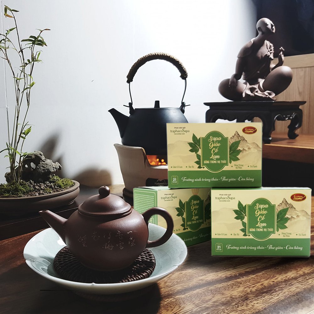 Trà Giảo Cổ Lam Đông Trùng Hạ Thảo Sapa