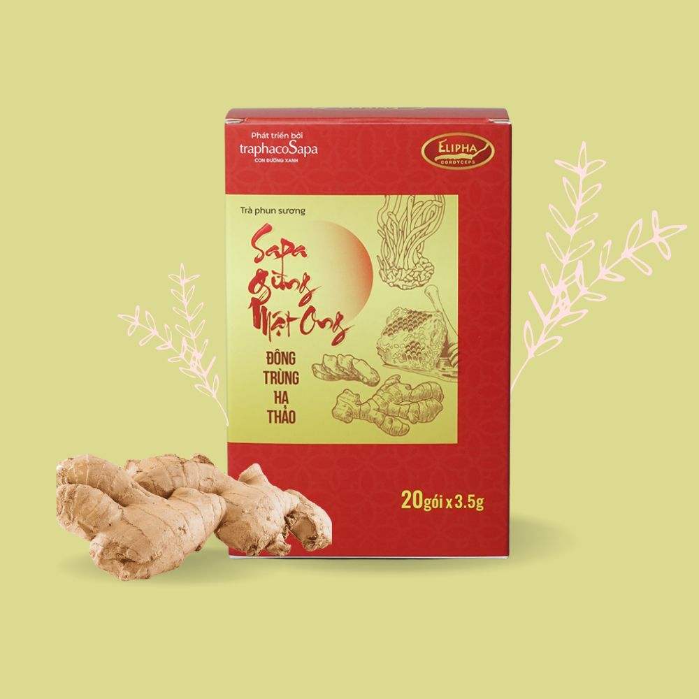 Gừng Mật Ong Đông Trùng Hạ Thảo Sapa