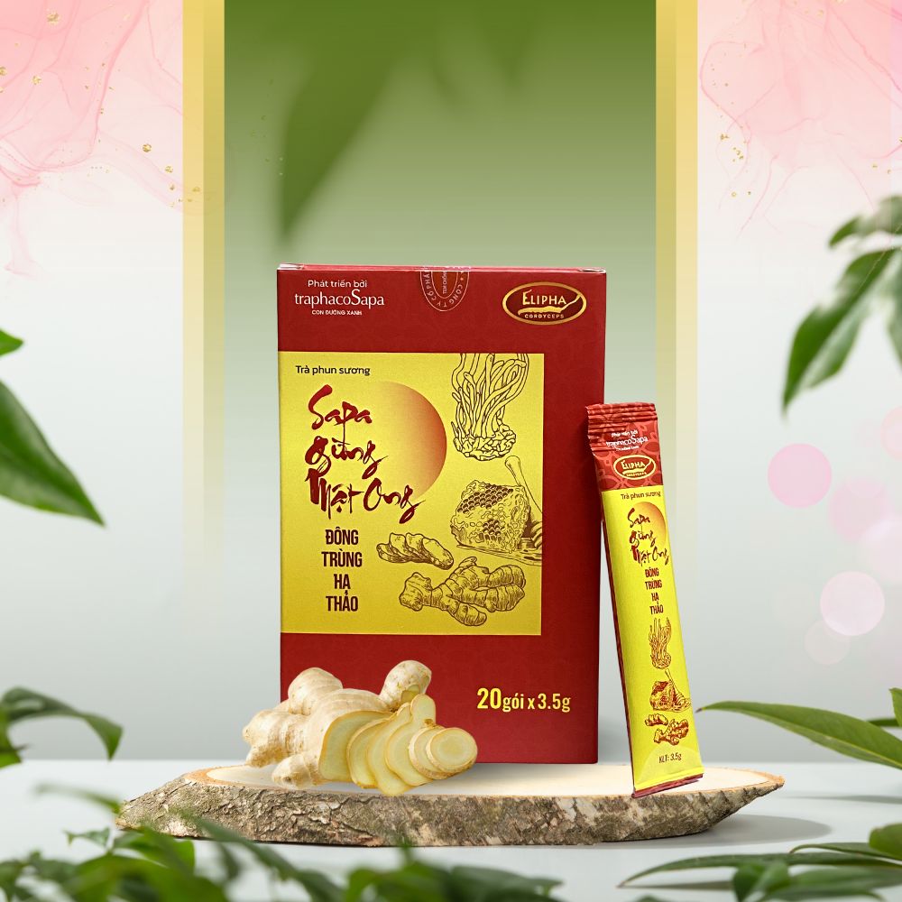 Gừng Mật Ong Đông Trùng Hạ Thảo Sapa