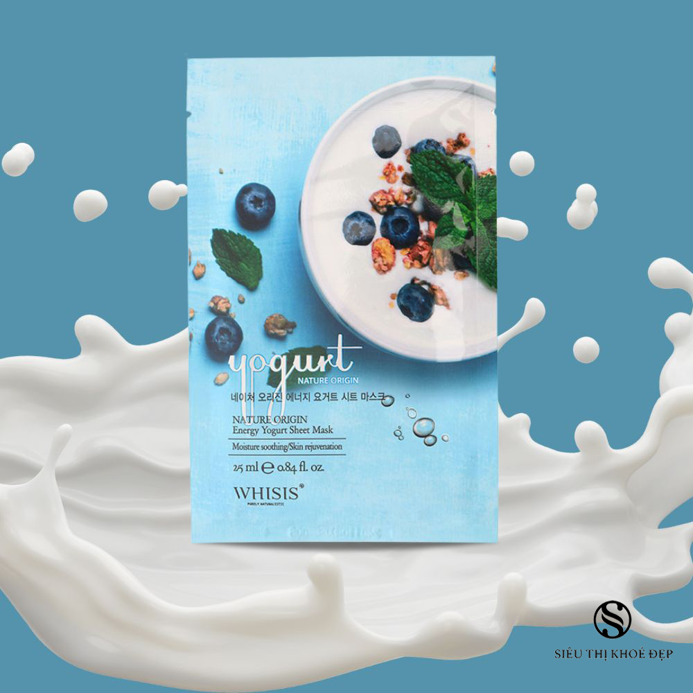 Mặt Nạ Sữa Chua Nature Origin Energy Whisis