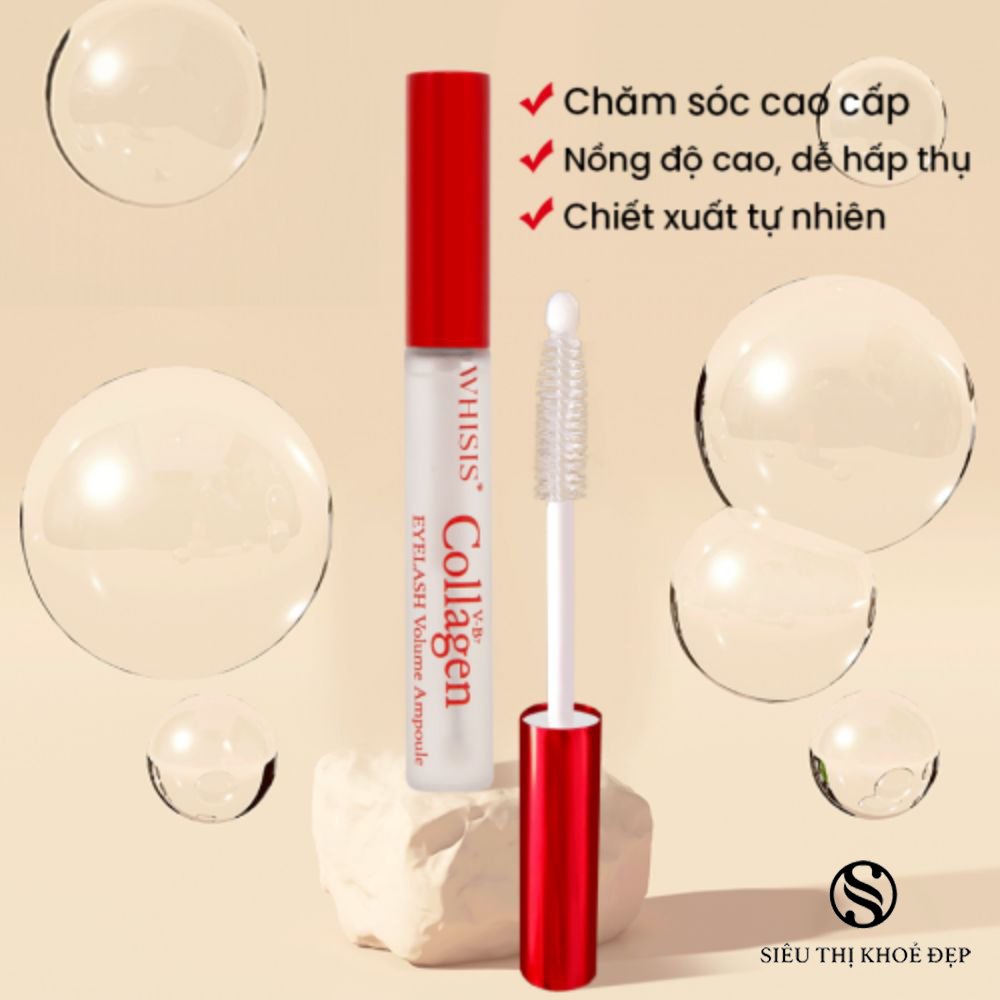 Tinh Chất Dưỡng Dài Mi Whisis Collagen V-B7 Eyelash Volume Ampoule
