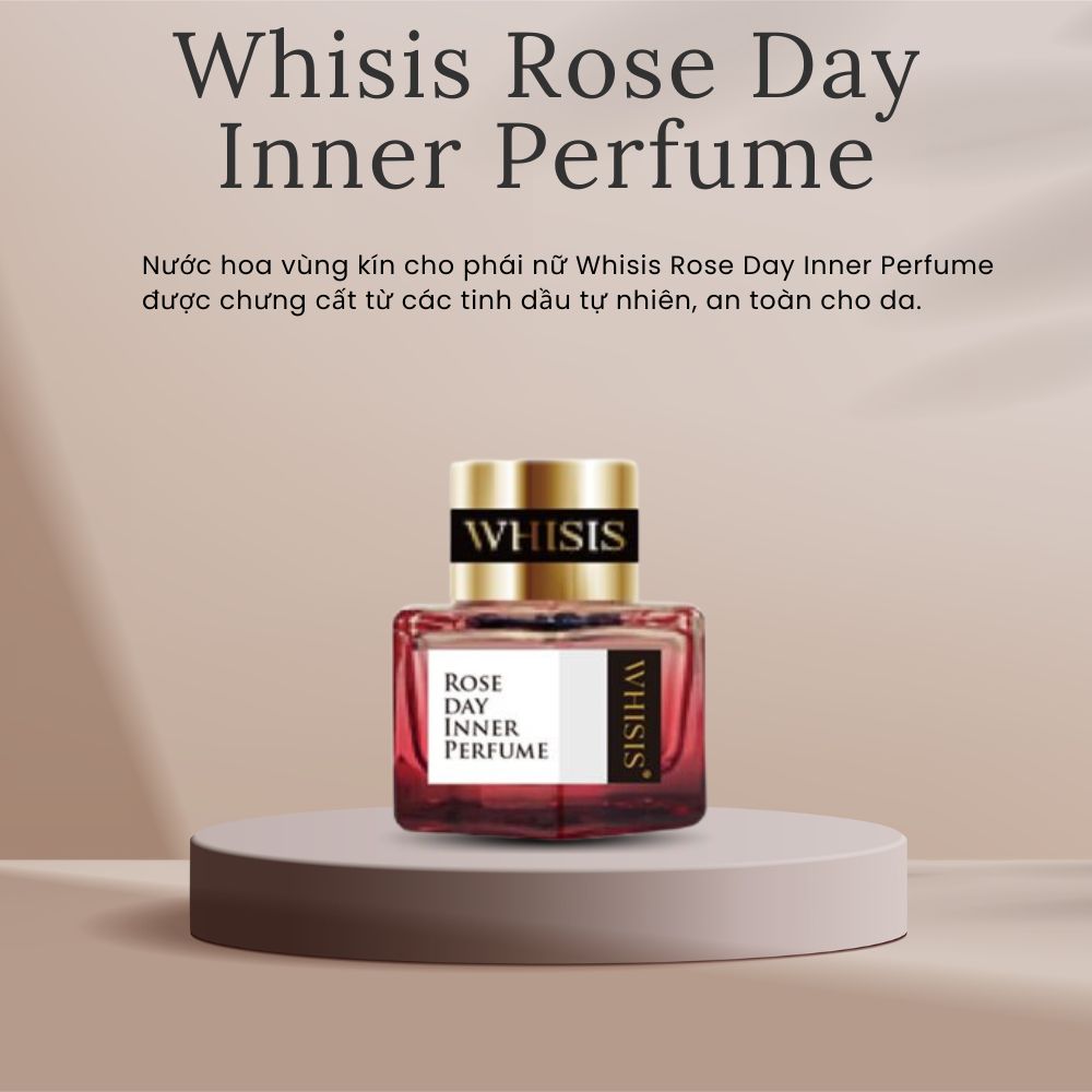 Nước Hoa Vùng Kín Cho Phái Nữ Whisis Rose Day Inner Perfume