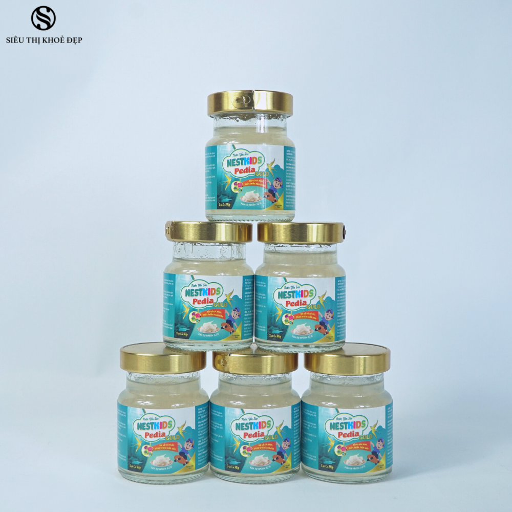 Yến Sào Trẻ Em Nestkids Pedia Gold Cao Cấp 32% Yến