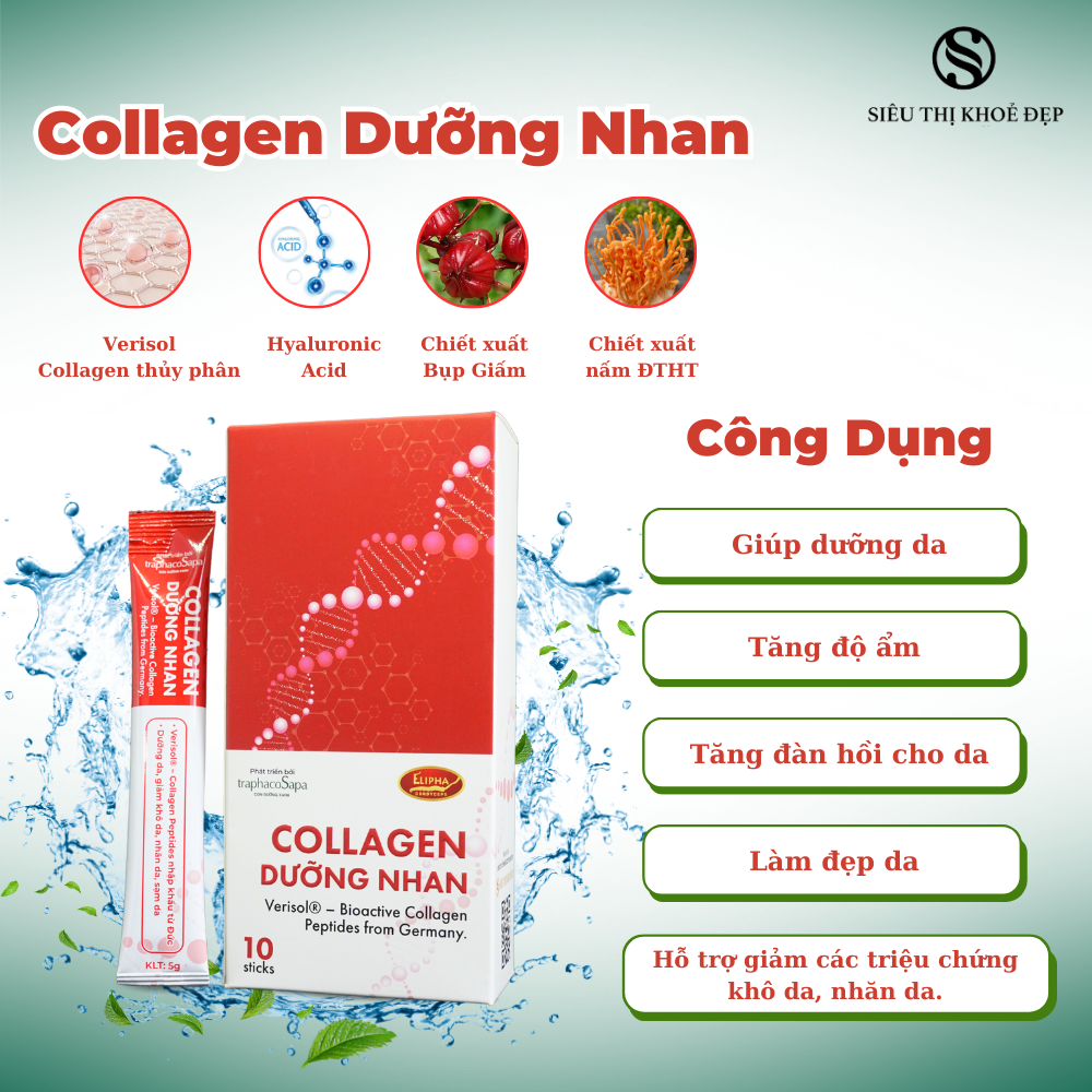 Combo Collagen Dưỡng Nhan Mua 3 Tặng 1