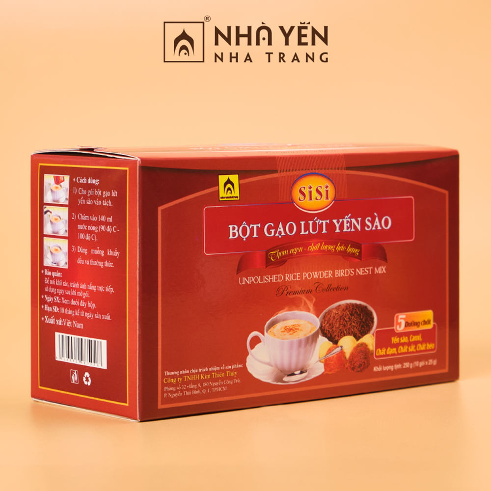 Bột Gạo Lứt Yến Sào Si Si Nhà Yến Nha Trang