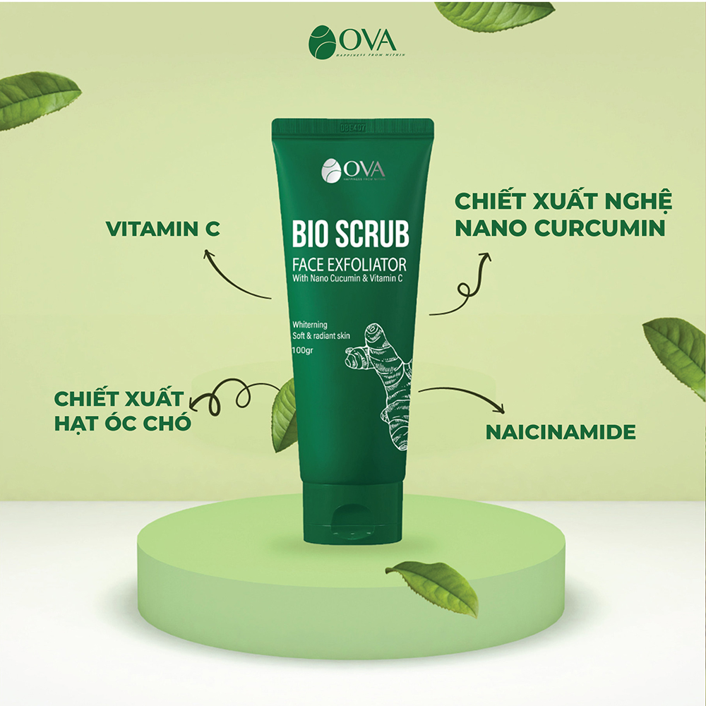 Tẩy Da Chết Bio Scrub OVA