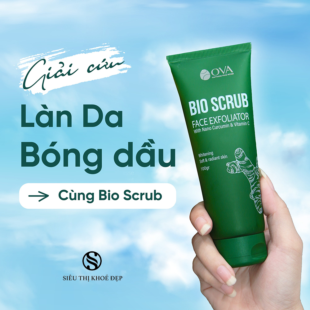 Tẩy Da Chết Bio Scrub OVA
