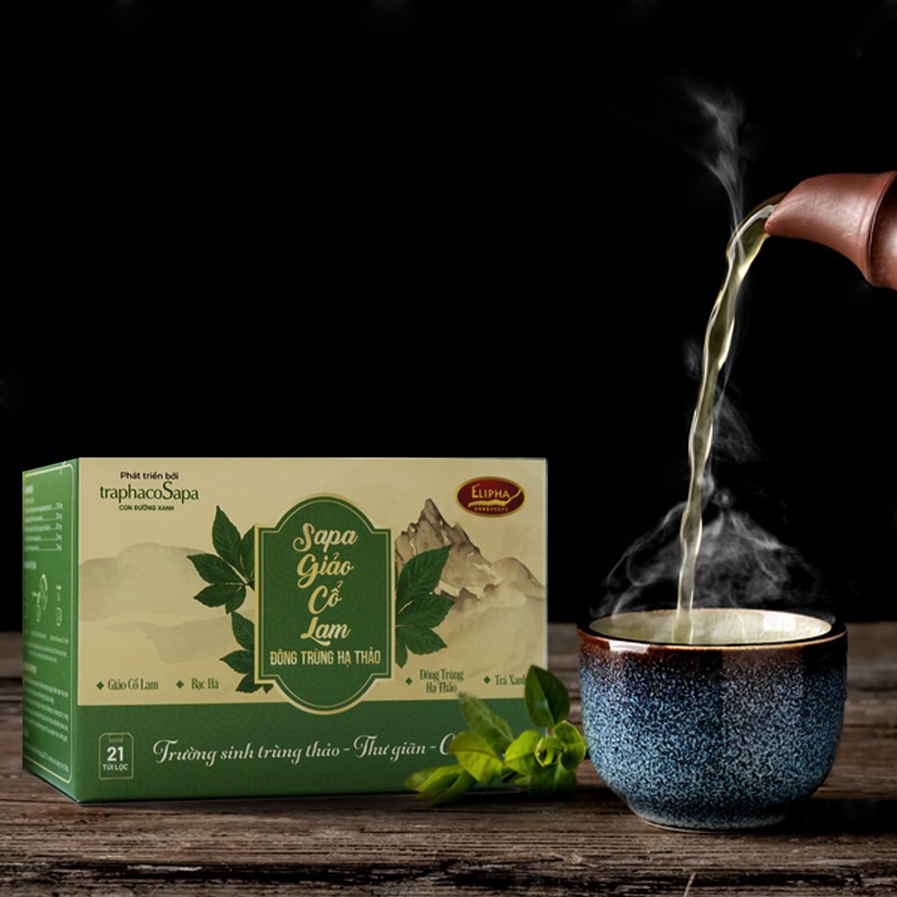 Trà Giảo Cổ Lam Đông Trùng Hạ Thảo Sapa