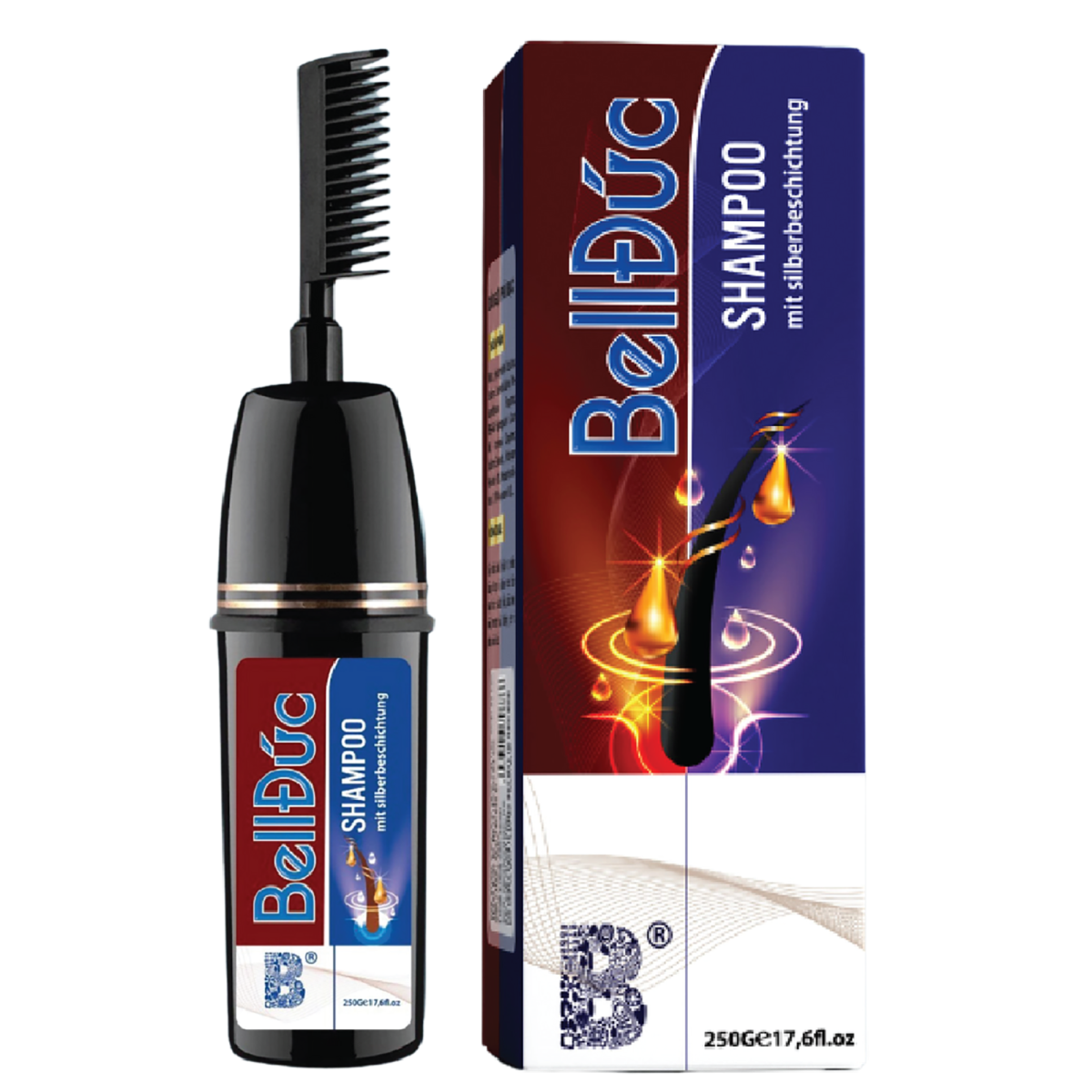 Dầu Gội Phủ Bạc Bell Đức Công Nghệ Sinh Học 250G