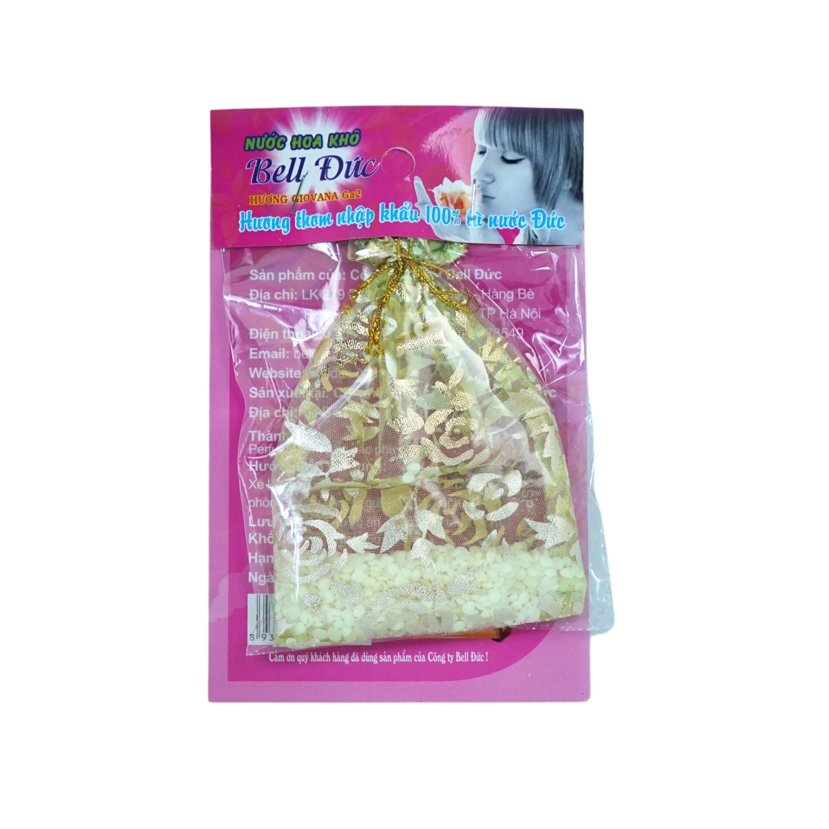 Túi Thơm Bell Đức Hương Giovana Ga2