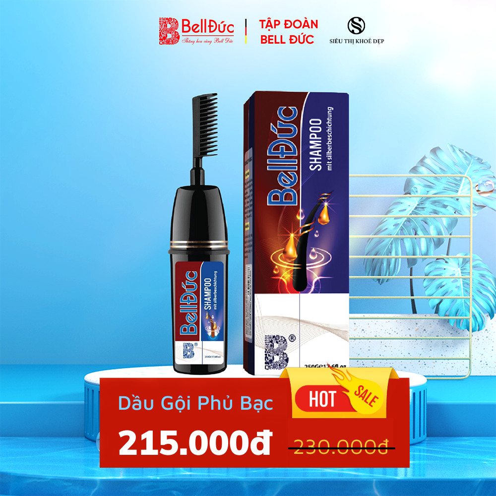 Dầu Gội Phủ Bạc Bell Đức Công Nghệ Sinh Học 250G