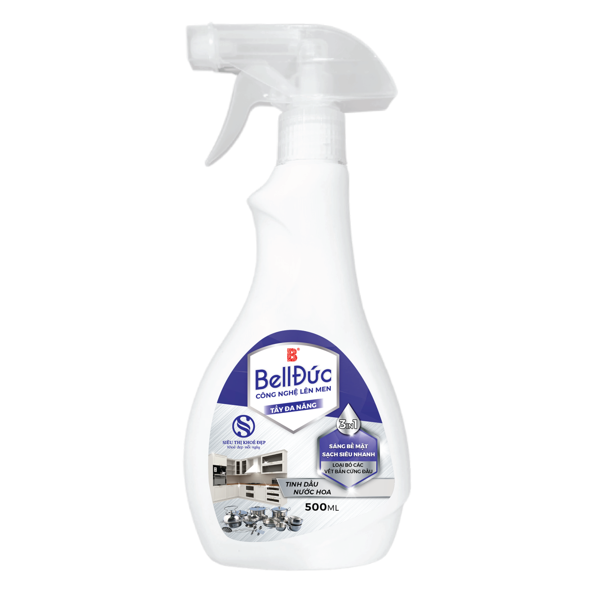 Tẩy Đa Năng Công Nghệ Lên Men Bell Đức 500G