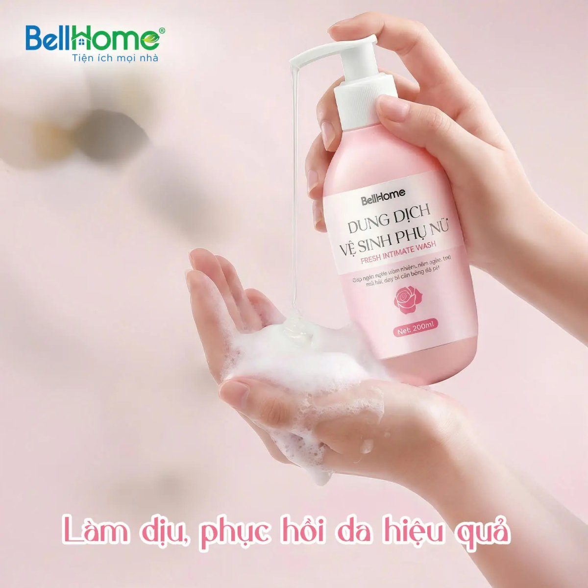 Dung Dịch Vệ Sinh Phụ Nữ BellHome 200ML