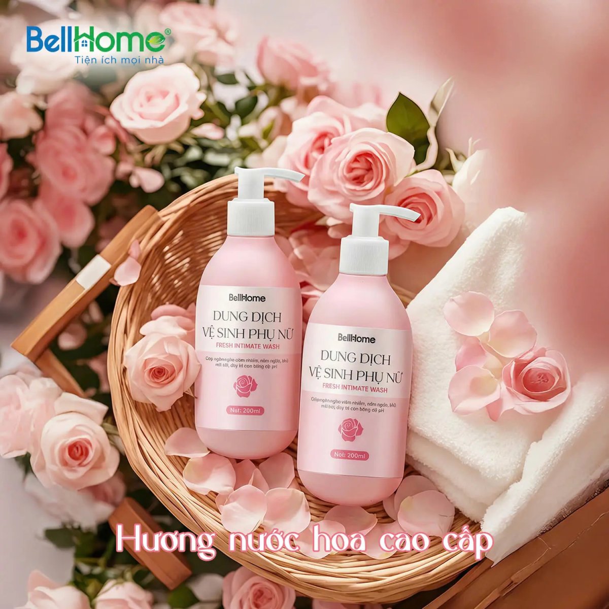 Dung Dịch Vệ Sinh Phụ Nữ BellHome 200ML