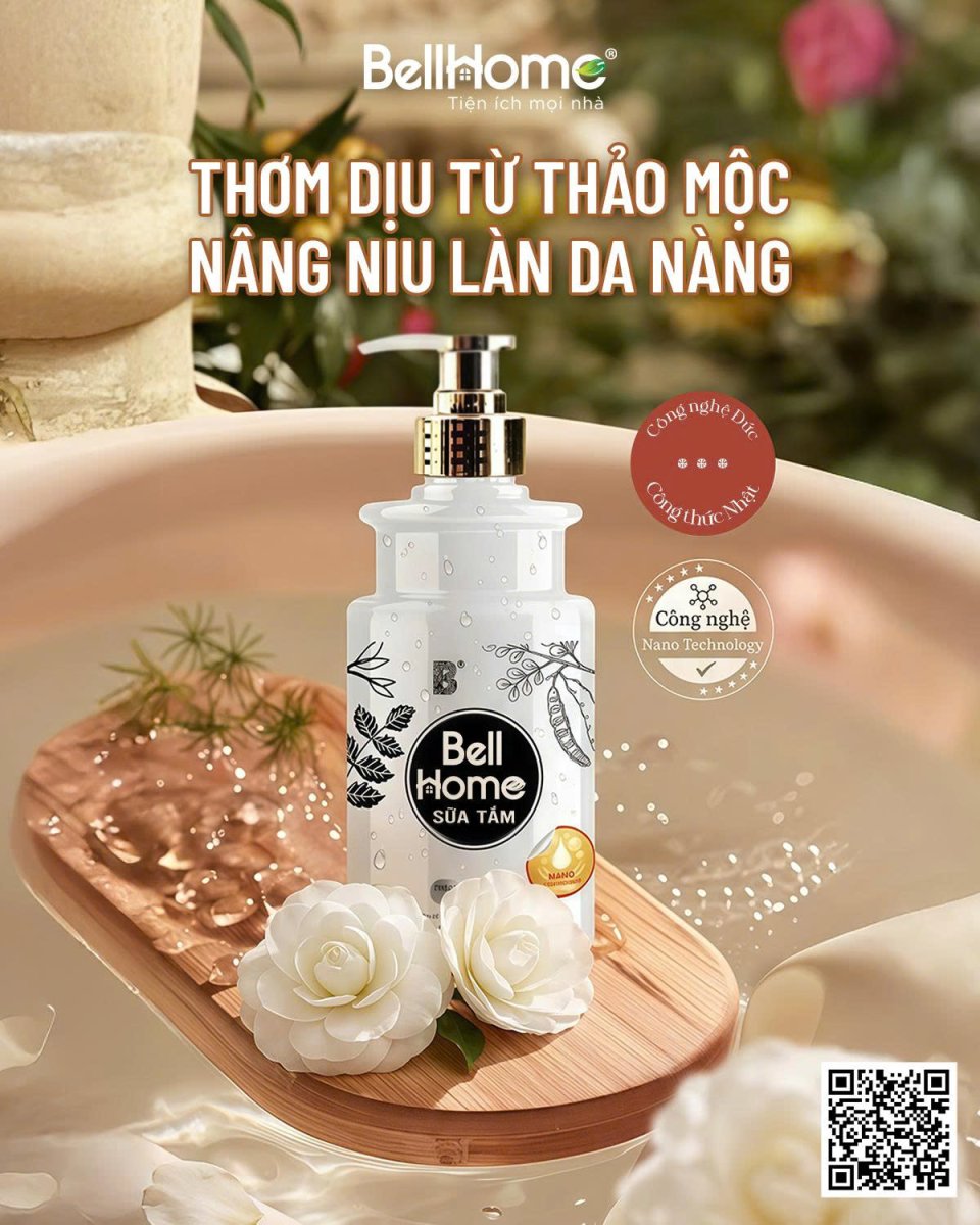 Sữa Tắm Thảo Mộc Bell Home 500ml